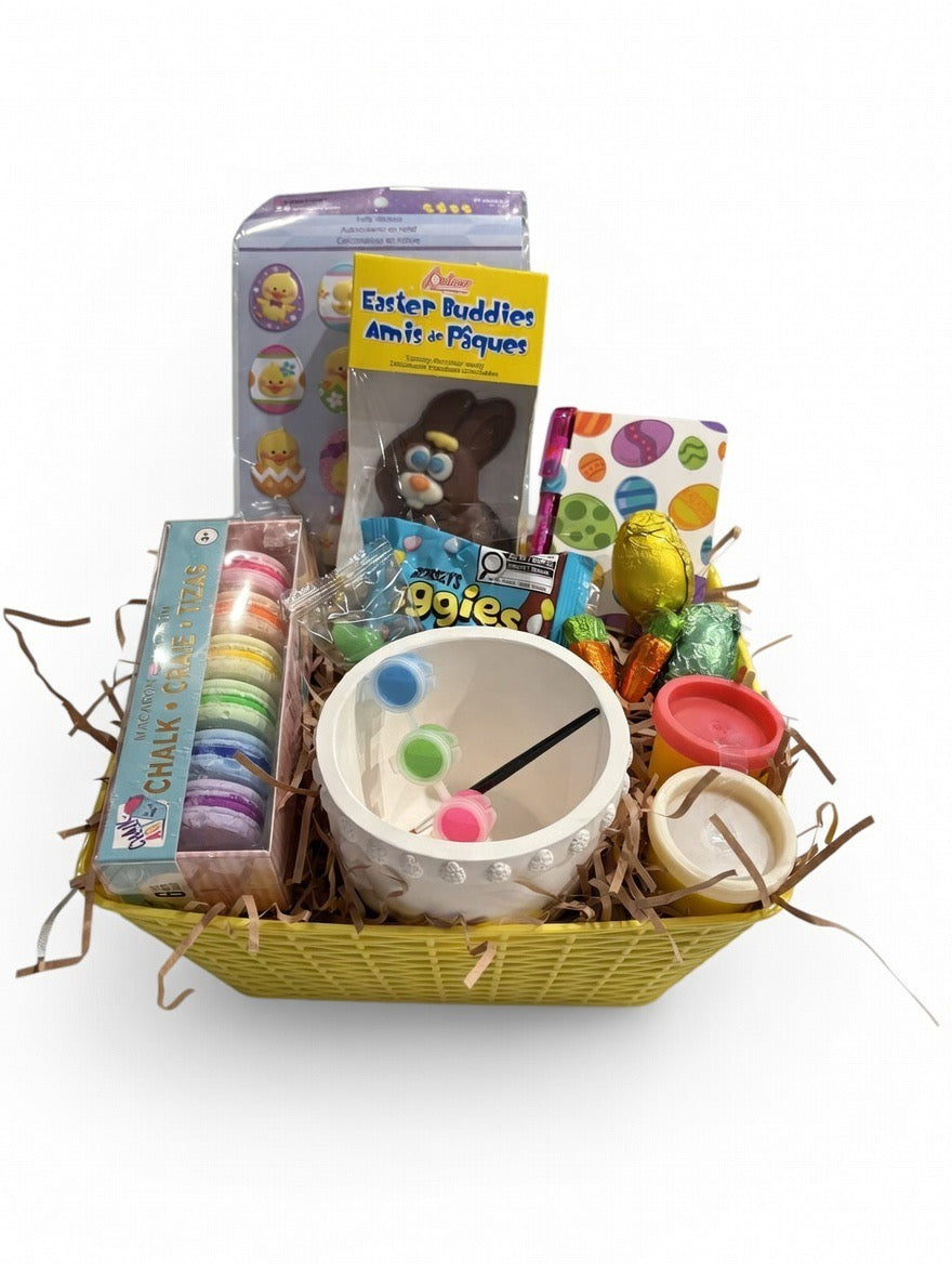 Easter Basket Yellow