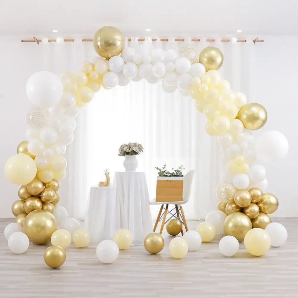 Custom Balloon Arch Rental – Starting at $300 – 8ft Wide x 7ft High Call for quote - Bloom Fleurs & Cadeaux
