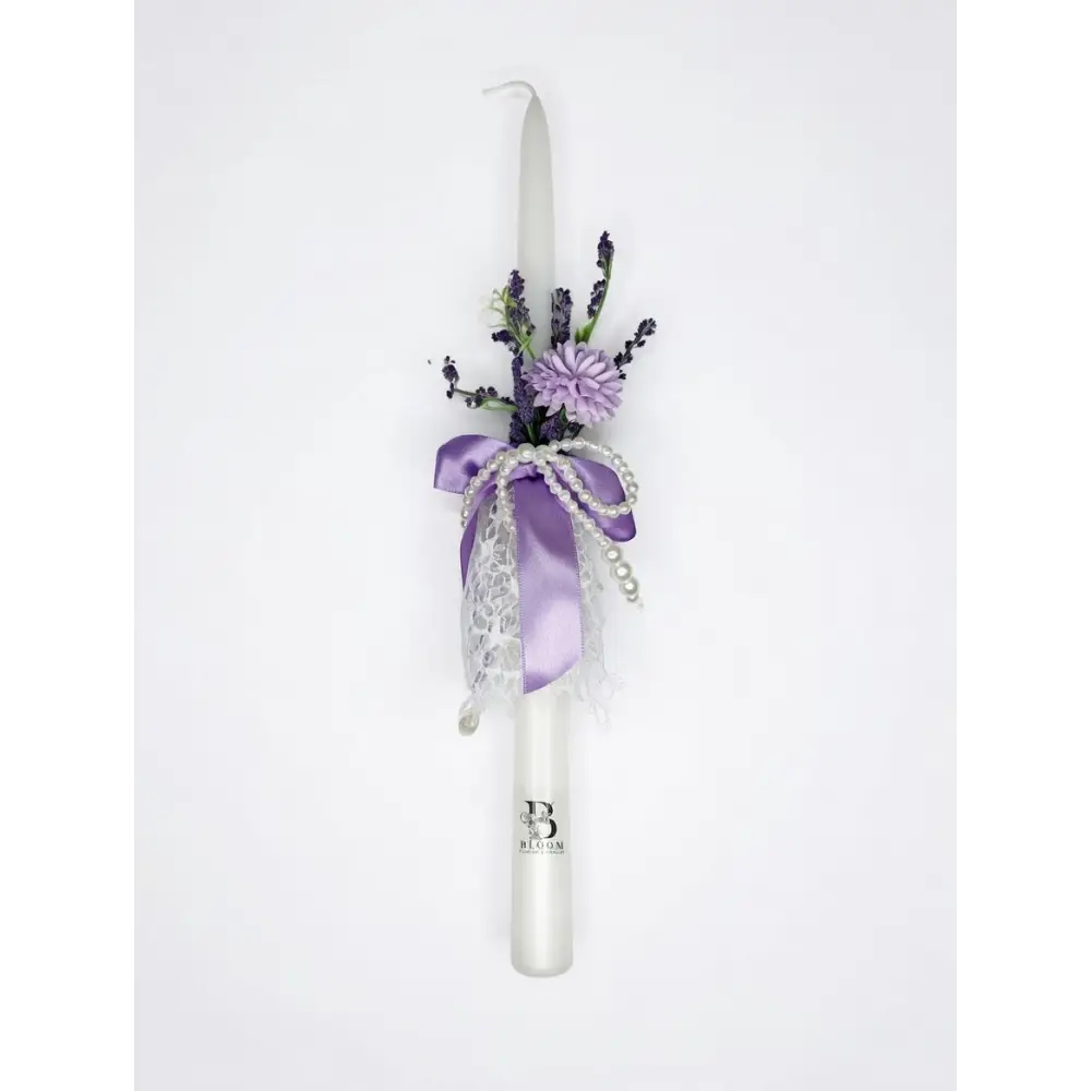 Easter - Palm Sunday Candle 04