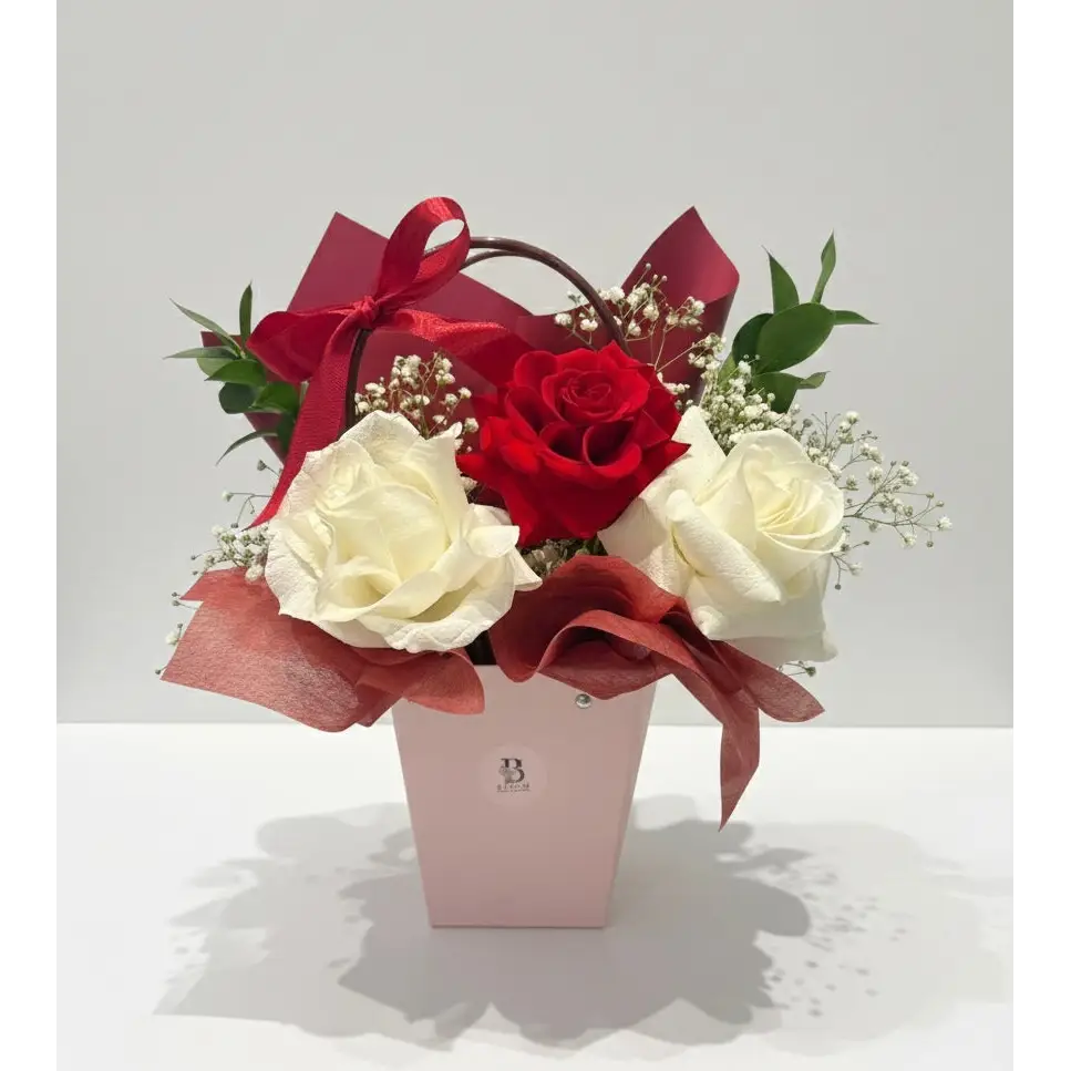 The Bloom Red & White Mini