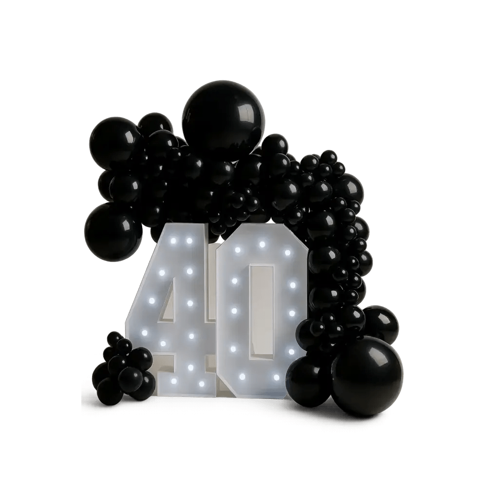 4 - Foot Marquee Numbers Call for quote - Bloom Fleurs & Cadeaux