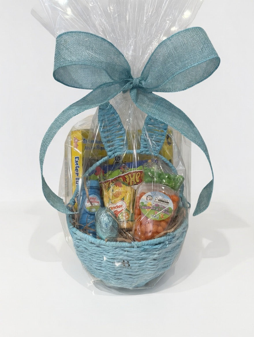 Easter Basket Bunny Blue