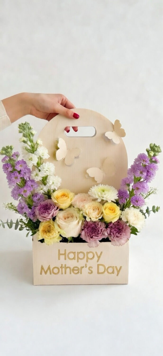 Bloom Butterfly Basket