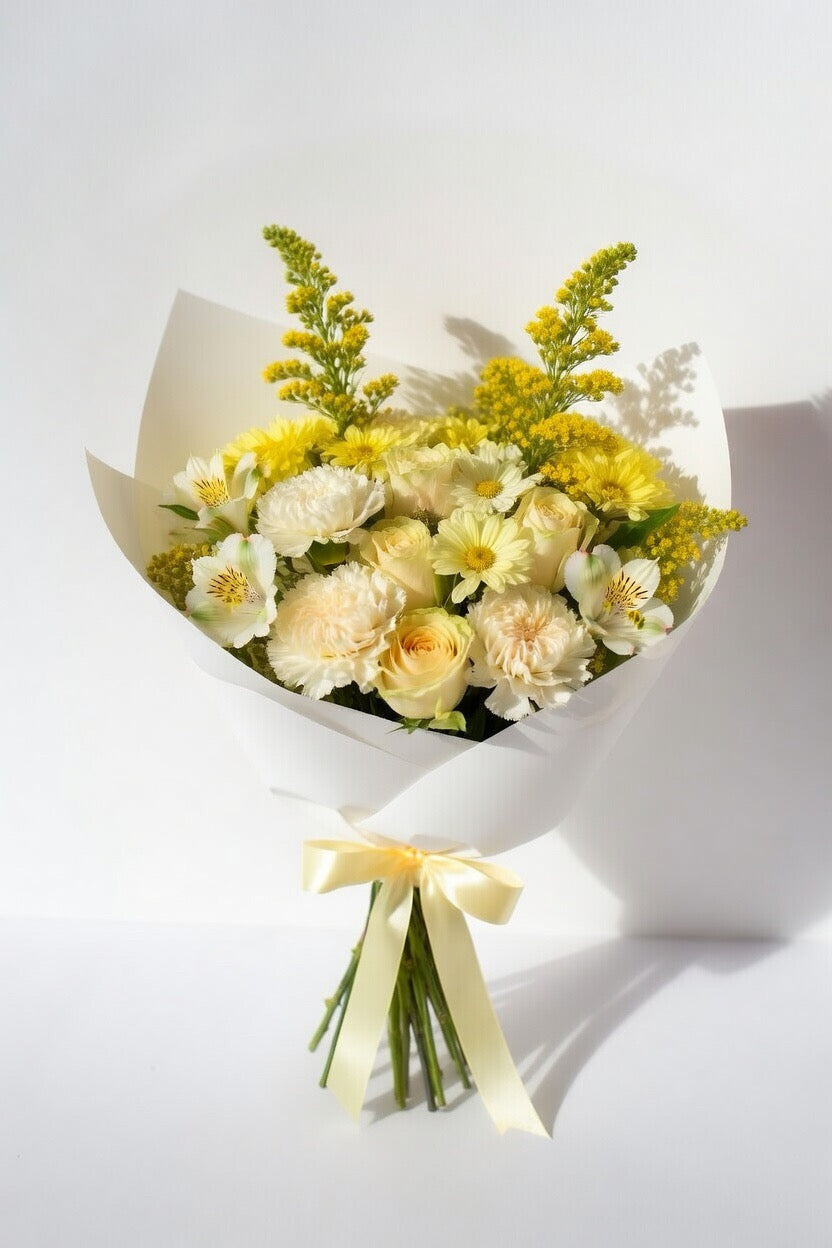 Bloom Mixed Wrapped Bouquet
