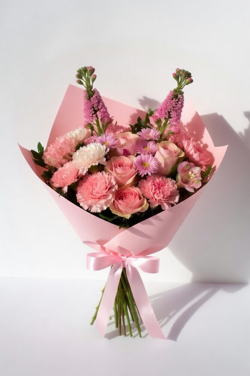 Bloom Mixed Wrapped Bouquet