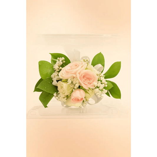 Blush Rose Corsage - Bloom Fleurs & Cadeaux
