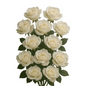 Classic White Roses - Bloom Fleurs & Cadeaux