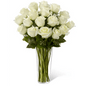Classic White Roses - Bloom Fleurs & Cadeaux