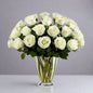 Classic White Roses - Bloom Fleurs & Cadeaux