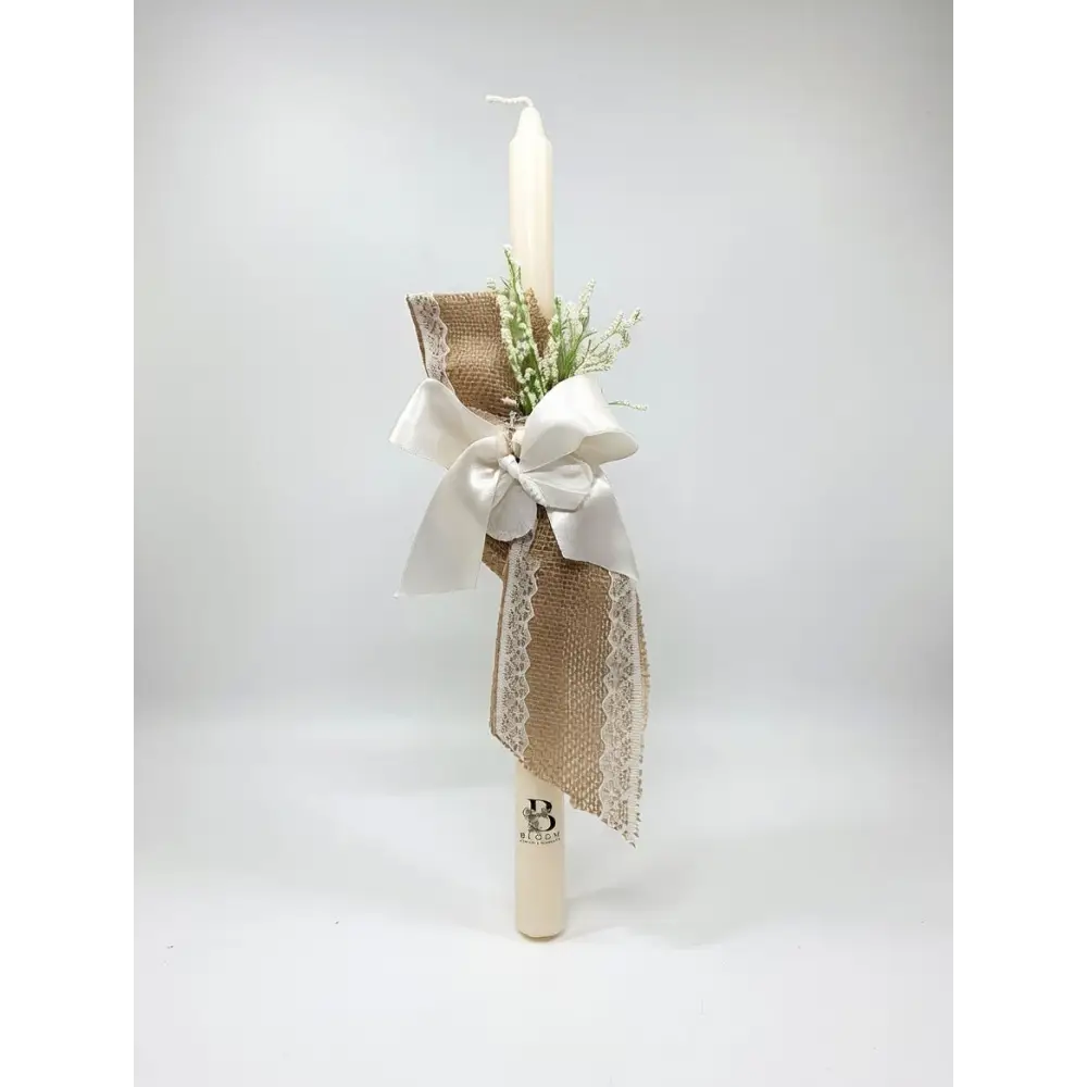Easter - Palm Sunday Candle 07