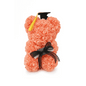 Graduation Rose Bears (10 - inch, boxed, assorted colors): - Bloom Fleurs & Cadeaux