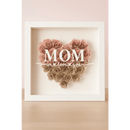 Heart - Shaped Floral Shadow Box - Bloom Fleurs & Cadeaux