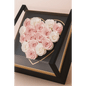 Heart - Shaped Preserved Rose Box - Bloom Fleurs & Cadeaux