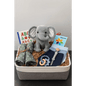 Luxury Baby Gift Basket – Elephant Plush, Swaddle, Bibs & Teething Essentials - Bloom Fleurs & Cadeaux