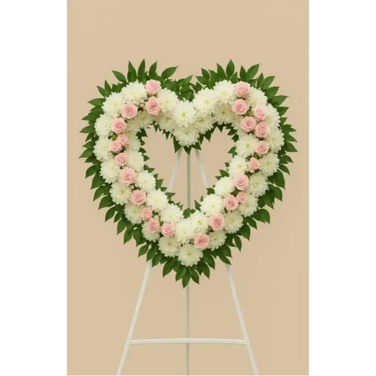 Open Heart Pink Roses #17