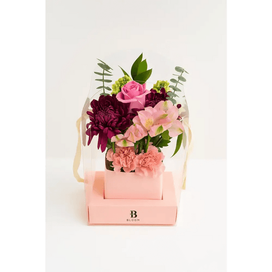 Pink Bloom Box – Fresh Floral Arrangement - Bloom Fleurs & Cadeaux