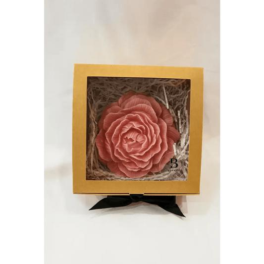 Pink Peony Candle in Gift Box - Bloom Fleurs & Cadeaux