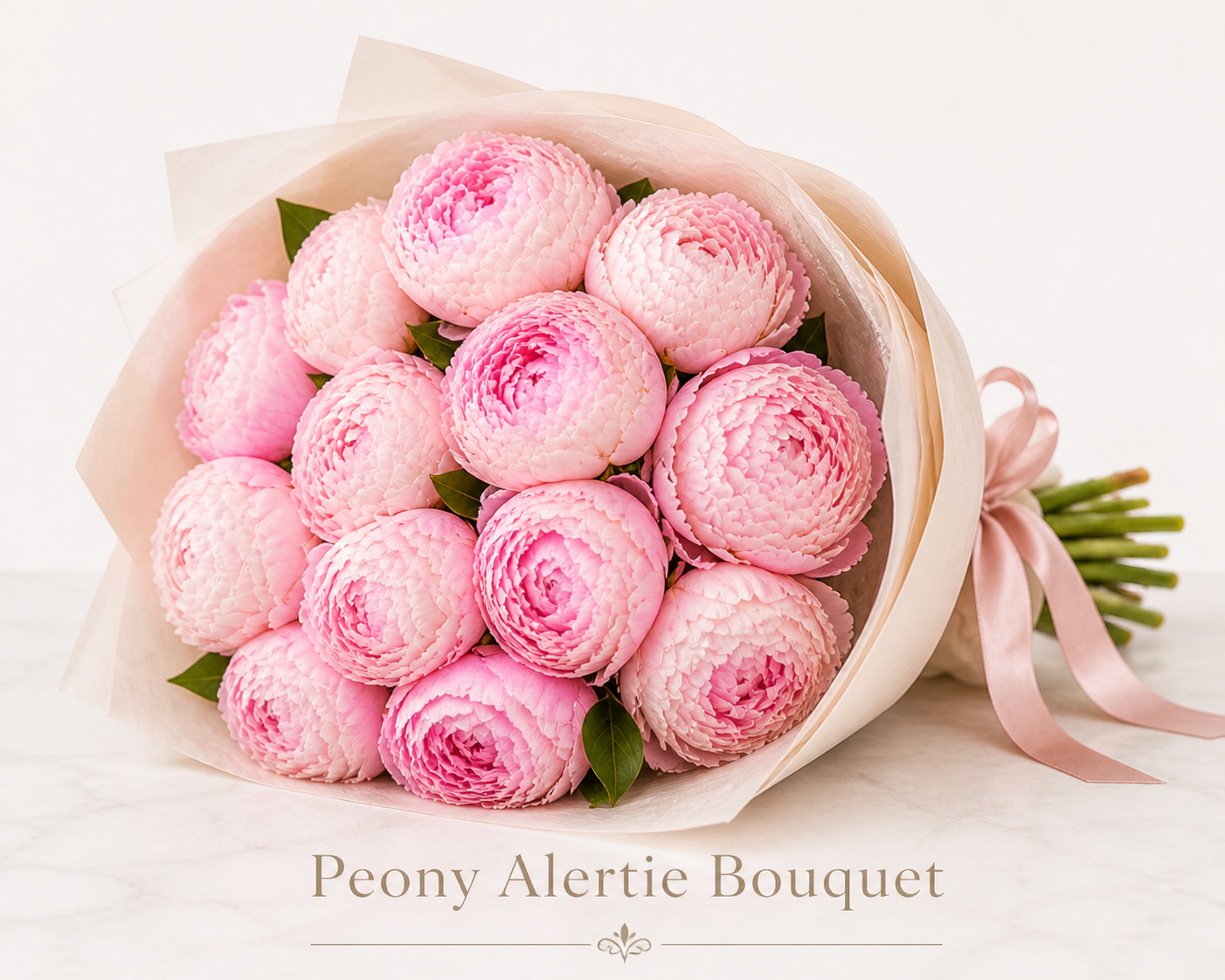 Peony Alertie Bouquet