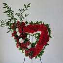 Ruby Red Open Heart #15