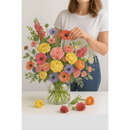 Signature Custom Vase Arrangement – colorful Edition - Bloom Fleurs & Cadeaux