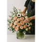 Signature Custom Vase Arrangement – Pastel Edition - Bloom Fleurs & Cadeaux