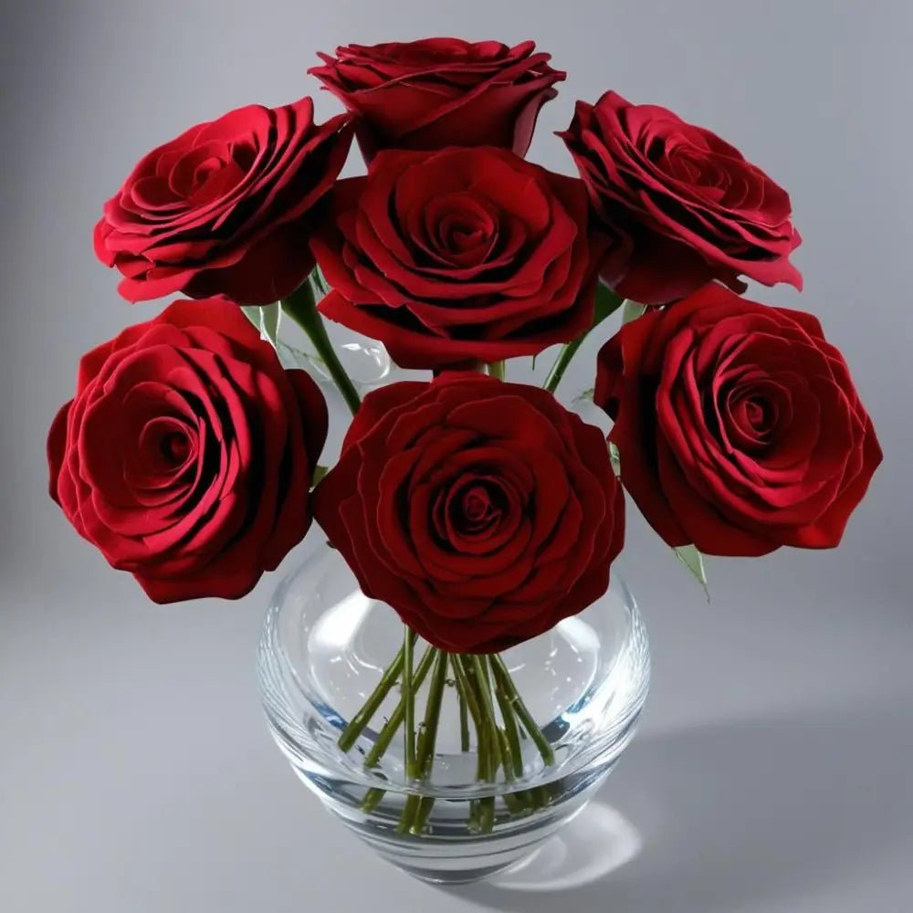 Timeless Red Roses - Bloom Fleurs & Cadeaux