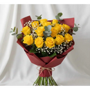 Valentine’s Day Yellow Rose Bouquet - 6 Yellow Roses