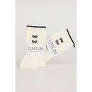 White Luxe Bow Socks – by LIMLIM - Bloom Fleurs & Cadeaux