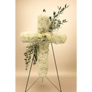 White Sympathy Cross 04 - Bloom Fleurs & Cadeaux